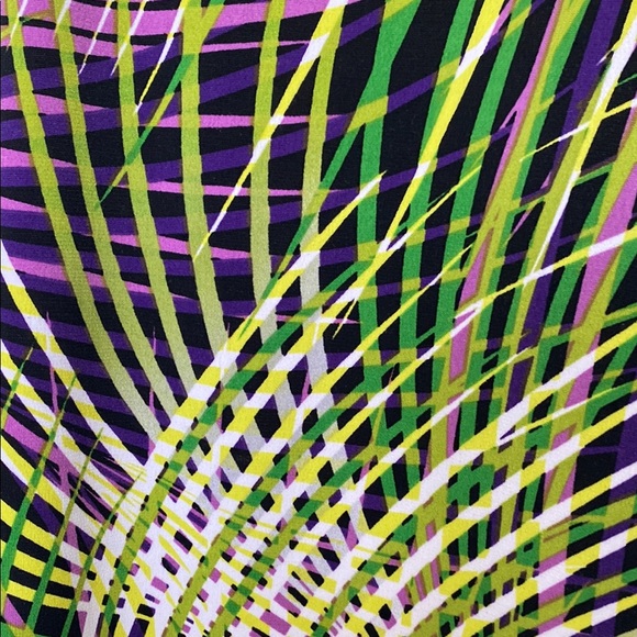 Worthington Women's Multicolor Abstract Sleeveless Top - Picture 4 of 8